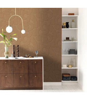 Papier Peint VOLUME GRES DES VOSGES - Collection ORIGINE - CASELIO - Réf. OGN106052099