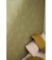Papier Peint VOLUME VERT KAKI - Collection ORIGINE - CASELIO - Réf. OGN106057112