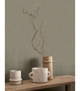 Papier peint SCRIBE GRIS ARGILE - Collection Babylone - CASADECO - Ref. BBLN89759582