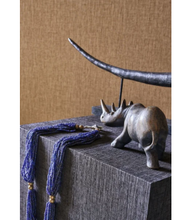 Papier peint SCRIBE BEIGE PAPYRUS - Collection Babylone - CASADECO - Ref. BBLN89751992