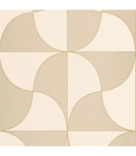 Papier peint VIREVOLTE BEIGE FICELLE - Collection Alchimie - CASADECO - Ref. ALMI89931622