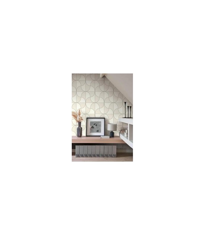 Papier peint VIREVOLTE GRIS PLUME - Collection Alchimie - CASADECO - Ref. ALMI89939041