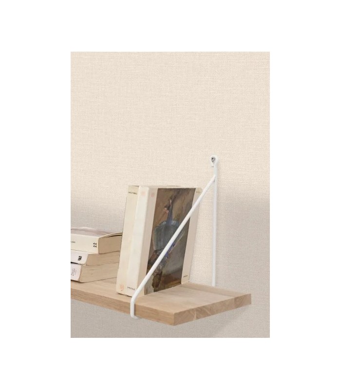 Papier Peint UNI MAT CREME - Collection RELIEFS - CASELIO - Réf. RLF104011515