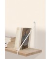 Papier Peint UNI MAT IVOIRE - Collection RELIEFS - CASELIO - Réf. RLF104011670