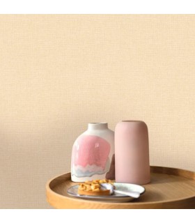 Papier Peint UNI MAT JAUNE - Collection RELIEFS - CASELIO - Réf. RLF104012780