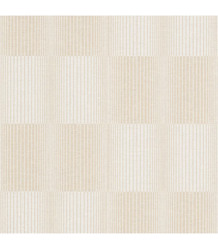 Papier Peint Vinyle Grainé sur Intissé Motif Damier Beige – Erismann - réf. 10214-14