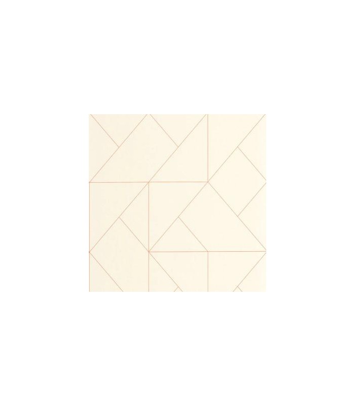 Papier peint SUBTILITE BEIGE / TERRACOTTA - Collection Alchimie - CASADECO - Ref. ALMI89952323