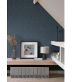 Papier peint SUBTILITE BLEU ENCRE - Collection Alchimie - CASADECO - Ref. ALMI89956803