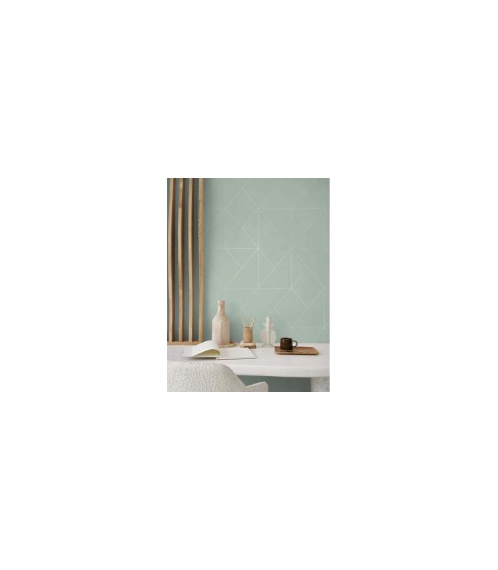 Papier peint SUBTILITE CELADON - Collection Alchimie - CASADECO - Ref. ALMI89957247