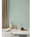 Papier peint SUBTILITE CELADON - Collection Alchimie - CASADECO - Ref. ALMI89957247