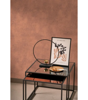 Papier peint Uni STONE ORANGE - Collection Stone 2 - Réf. STND80833321