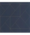 Papier peint SUBTILITE BLEU ENCRE - Collection Alchimie - CASADECO - Ref. ALMI89956803