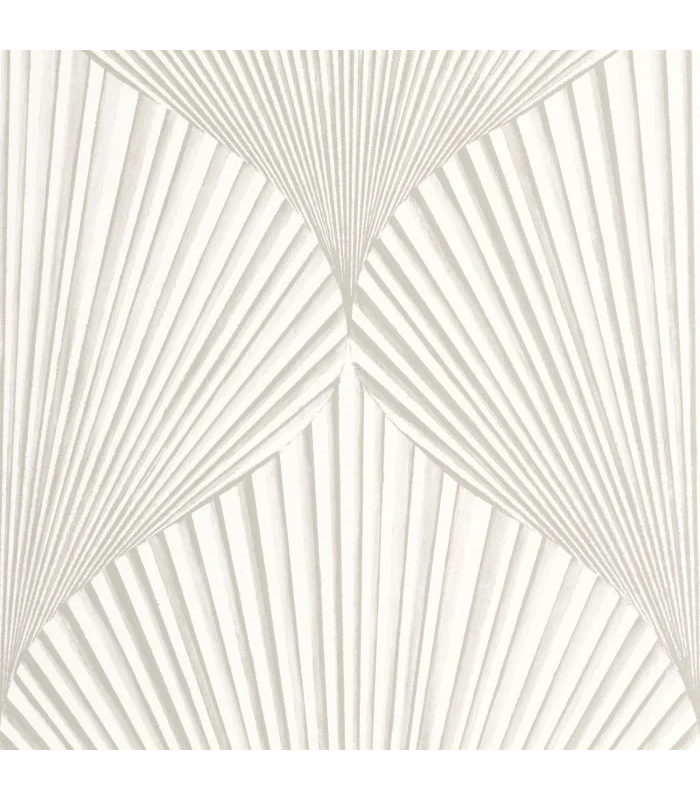 Papier peint SEMIRAMIS BLANC COTON - Collection Babylone - CASADECO - Ref. BBLN89760211