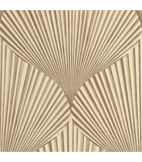 Papier peint SEMIRAMIS BEIGE RAPHIA - Collection Babylone - CASADECO - Ref. BBLN89761423