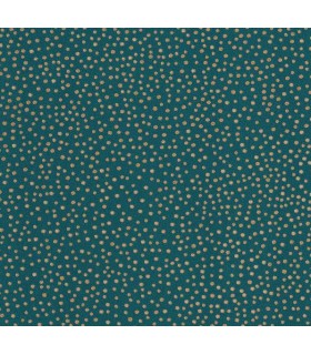 Papier peint Sparkle Bleu madura et Or - Collection Green Life 2 - CASELIO - Réf.  GNL2101736128