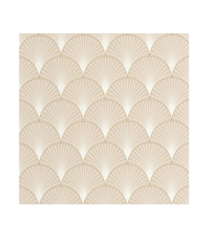 Papier peint Prosperity BEIGE DORÉ - Collection Élégance - CASELIO - Réf. ELC105260010