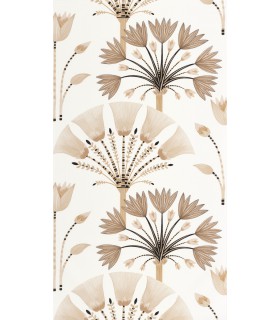 Papier peint Majestic BEIGE DORÉ - Collection Élégance - CASELIO - Réf. ELC105271026