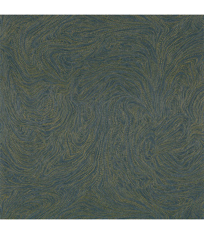 Papier Peint Intissé Voie Lactée Blanc/ Doré – Nuit d’Orient de Casamance - réf. 75413874