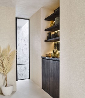 Papier Peint Vinyle sur Intissé Carioca Neige – Golfe du Bengale de Casamance - réf. 74250100