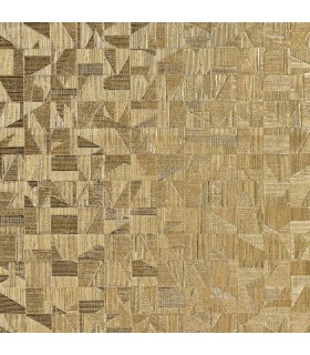 Papier Peint Vinyle sur Intissé Veladero Or – Textures Métalliques de Casamance - réf. 75740202