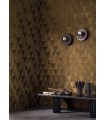Papier peint Parangon blanc doré Casamance 75770508