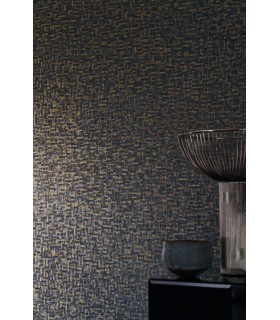 Papier Peint Vinyle sur Intissé Tessela Ivoire – Textures Métalliques de Casamance - réf. B75042660