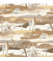 Papier Peint Intissé Cap Ferret Sable Latte – L’Ile aux Oiseaux de Casamance - réf. 75870100