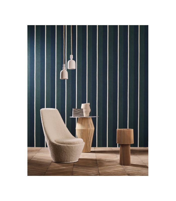 Papier peint SINOPIA- Collection La Chaux - CASAMANCE - REF 7604