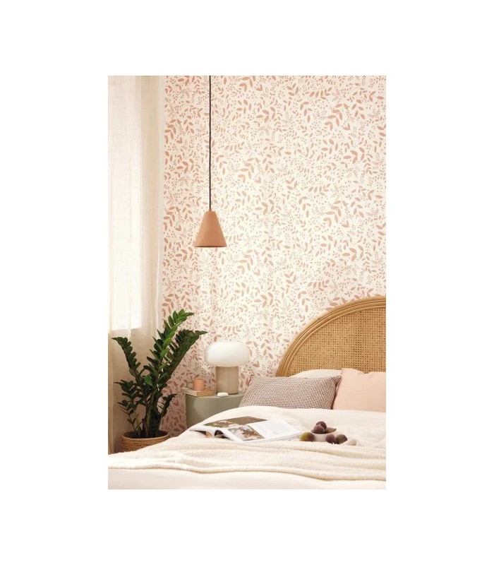 Papier peint Sympathy Vieux rose - Collection Green Life 2 - CASELIO - Réf.  GNL2105340429