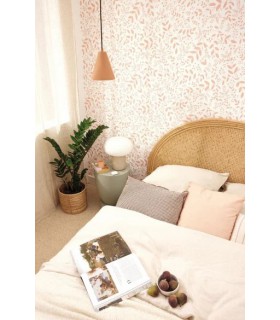 Papier peint Sympathy Vieux rose - Collection Green Life 2 - CASELIO - Réf.  GNL2105340429