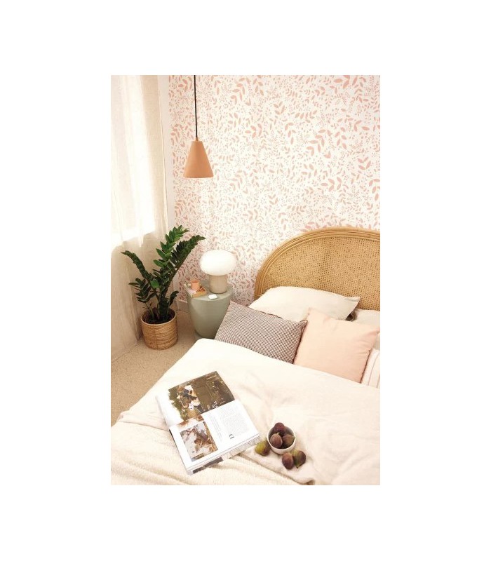 Papier peint Sympathy Vieux rose - Collection Green Life 2 - CASELIO - Réf.  GNL2105340429