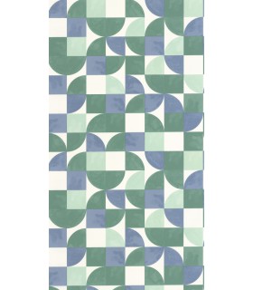 Papier peint Hapiness Bleu - Collection Green Life 2 - CASELIO - Réf.  GNL2105360690