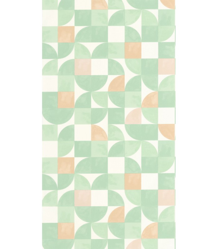 Papier peint Hapiness Vert d'Eau- Collection Green Life 2 - CASELIO - Réf.  GNL2105360776