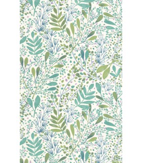 Papier peint Joy Vert et Mauve - Collection Green Life 2 - CASELIO - Réf.  GNL2101690746