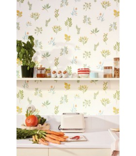 Papier peint Luck Multicouleurs - Collection Green Life 2 - CASELIO - Réf.  GNL2105370251