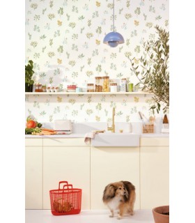 Papier peint Luck Vert d'Eau - Collection Green Life 2 - CASELIO - Réf.  GNL2105370721