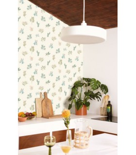 Papier peint Luck Vert d'Eau - Collection Green Life 2 - CASELIO - Réf.  GNL2105370721