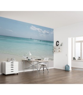 Panoramique Azur Ocean - Collection Pure 2 - KOMAR - REF PSH097-VD4  - 400x250CM