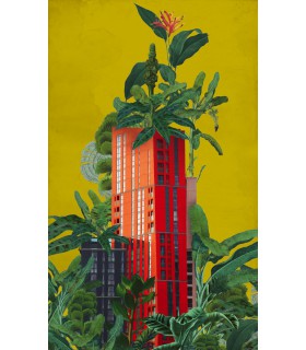 Panoramique PLANT HOUSE - Collection FLAIR - KOMAR - 150X250