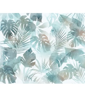 Panoramique AQUA FLORA - Collection FLAIR - KOMAR - 300X250