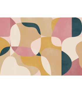 Panoramique BABY GIRL - Collection FLAIR - KOMAR - 350X250