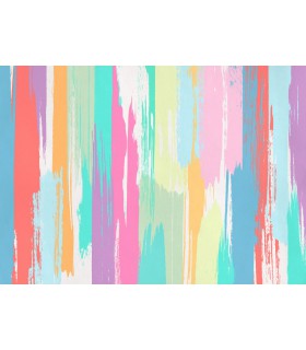 Panoramique COLOR RAIN - Collection FLAIR - KOMAR - 350X250