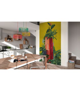 Panoramique PLANT HOUSE - Collection FLAIR - KOMAR - 150X250