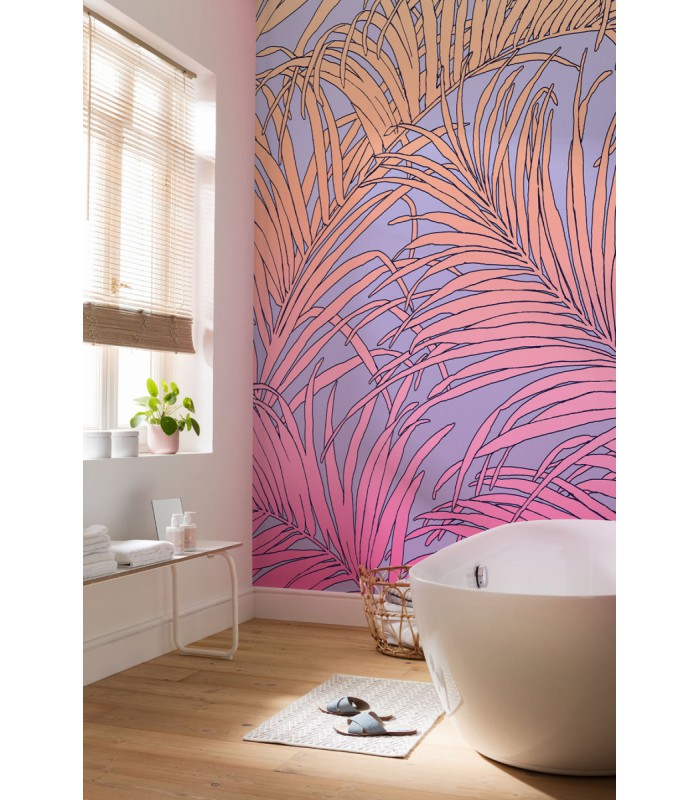 Panoramique PALM FOLGLIE - Collection FLAIR - KOMAR - 200X250