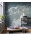Panoramique VINTAGE CLOUDS - Collection FLAIR - KOMAR - 250X250
