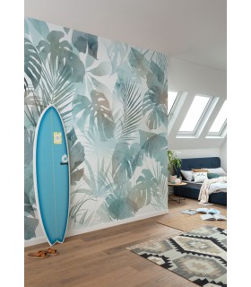 Panoramique AQUA FLORA - Collection FLAIR - KOMAR - 300X250