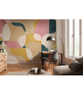 Panoramique BABY GIRL - Collection FLAIR - KOMAR - 350X250