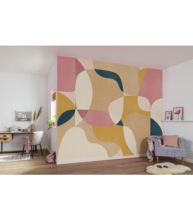 Panoramique BABY GIRL - Collection FLAIR - KOMAR - 350X250