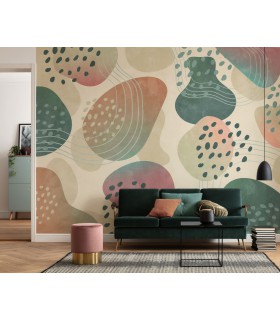 Panoramique BOHORAMA - Collection FLAIR - KOMAR - 350X250