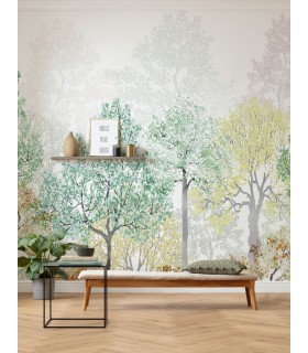 Panoramique BRIGHT RAINBOW - Collection FLAIR - KOMAR - 350X250